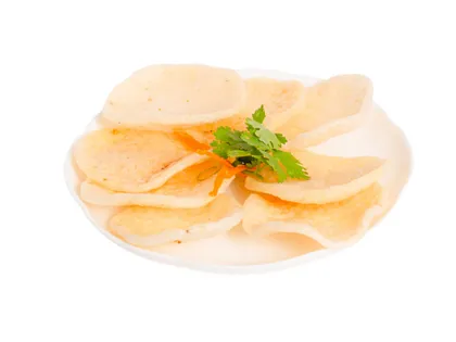 rice crackers seasoned with shrimp