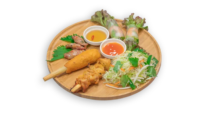 お肉大盛りの大特価コンボ