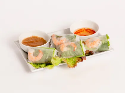 2 spring rolls