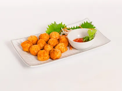Deep-fried fish dumplings
