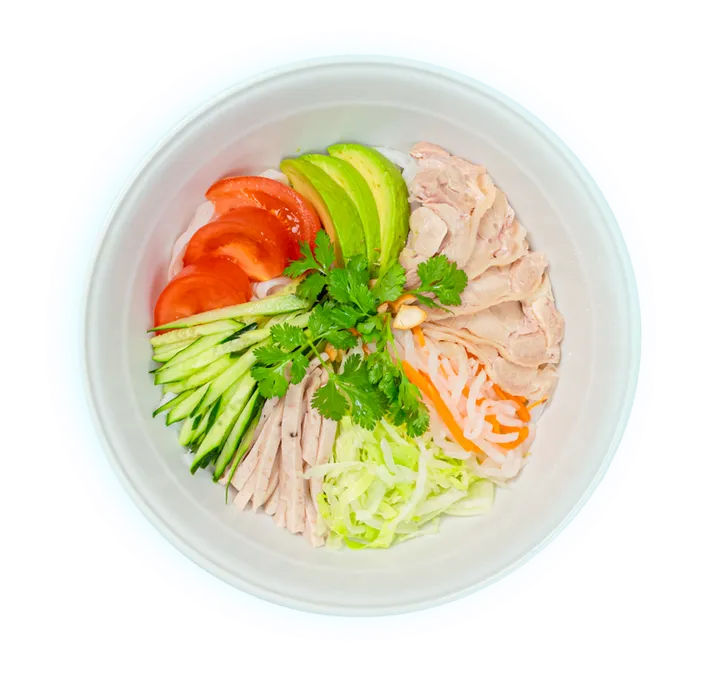 鶏肉冷やしフォー