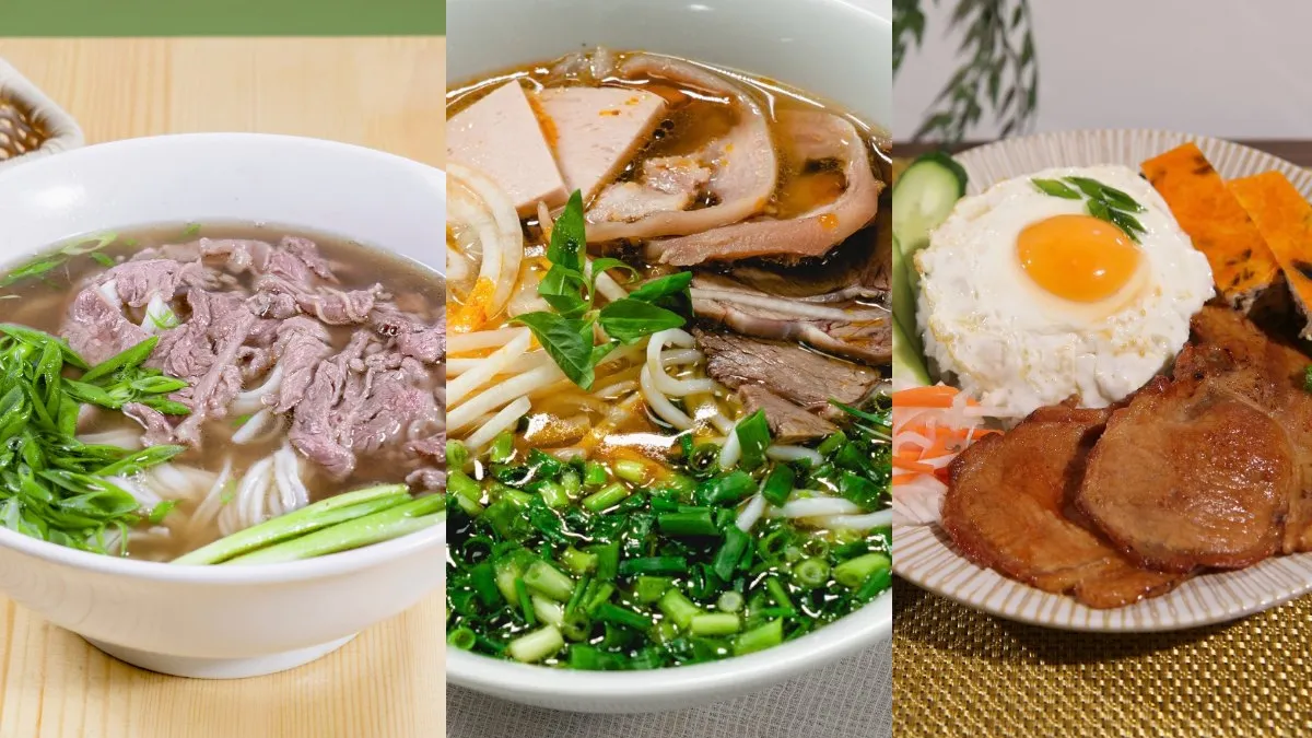 ベトナム三地方の料理